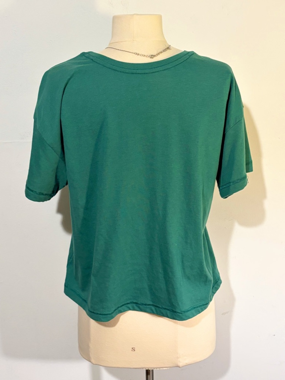 Buckle Modish Rebel Mountains Crop Graphic Tee - Teal - Picture 2 of 4